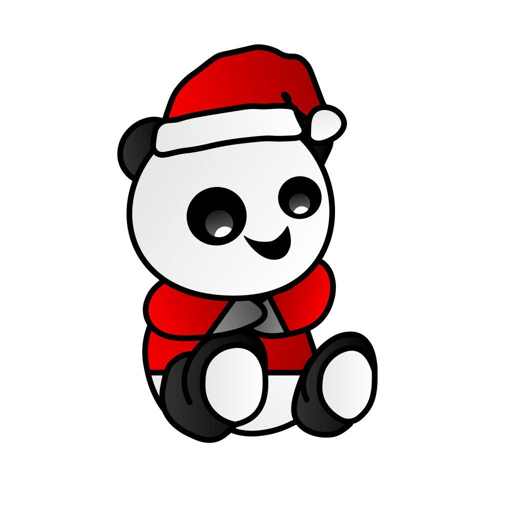 Santa Panda